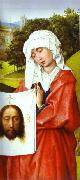 Rogier van der Weyden Crucifixion Triptych oil on canvas